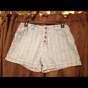 Route 66 Blue Jean Shorts